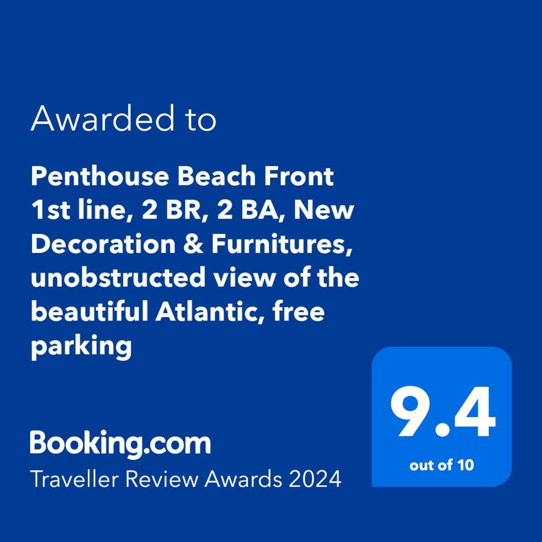Penthouse Beach Front 1St Line, 2 Bedroom 2 Ba, New Decoration & Furnitures, Unobstructed View Of The Beautiful Atlantic, Free Parking Hollywood Kültér fotó